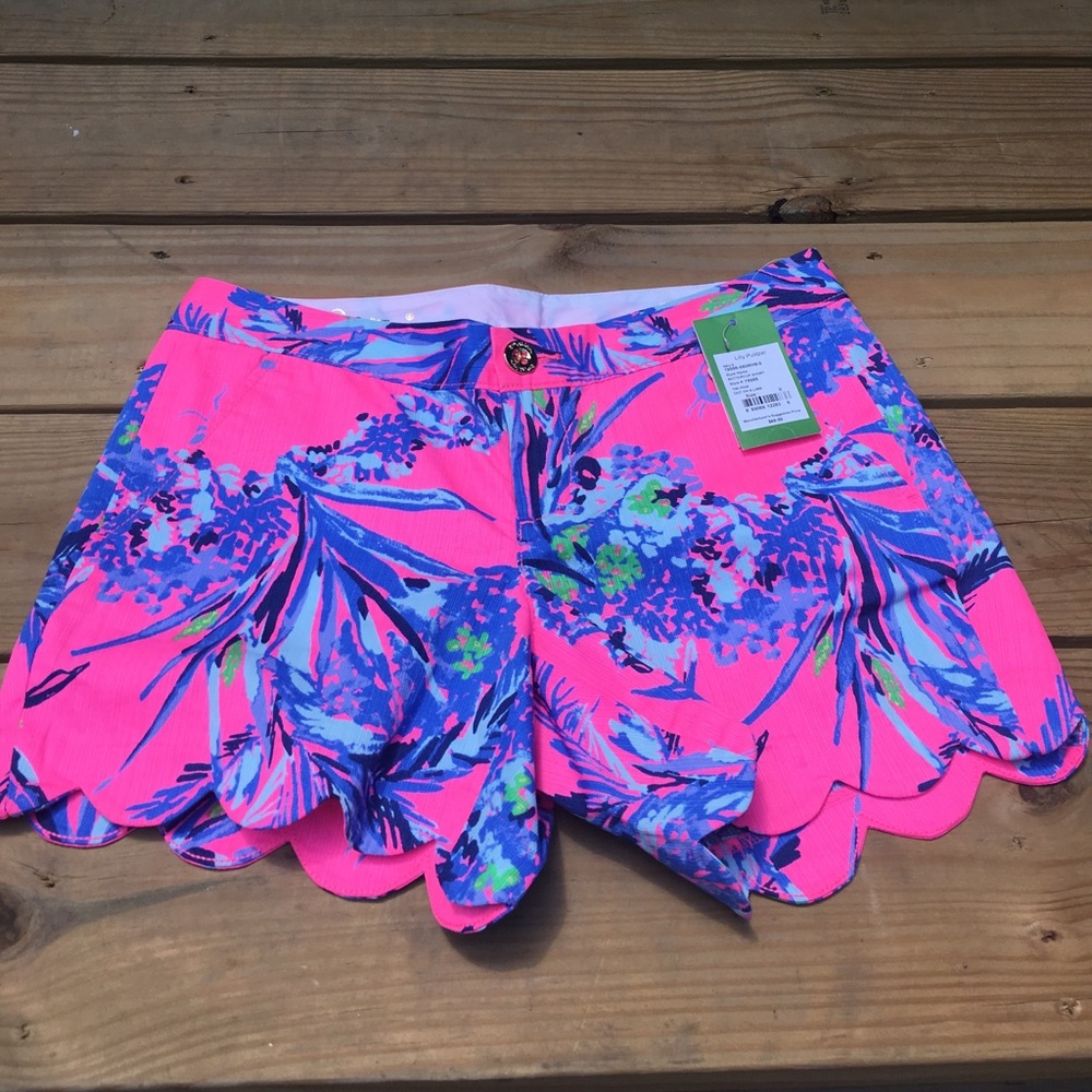 Lilly pulitzer buttercup shorts size 0 XS!
