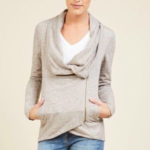 Airport Greeting Cardigan in Oatmeal