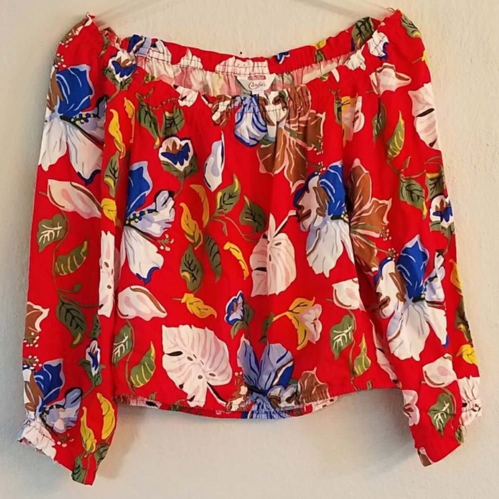 Off the shoulder shirt