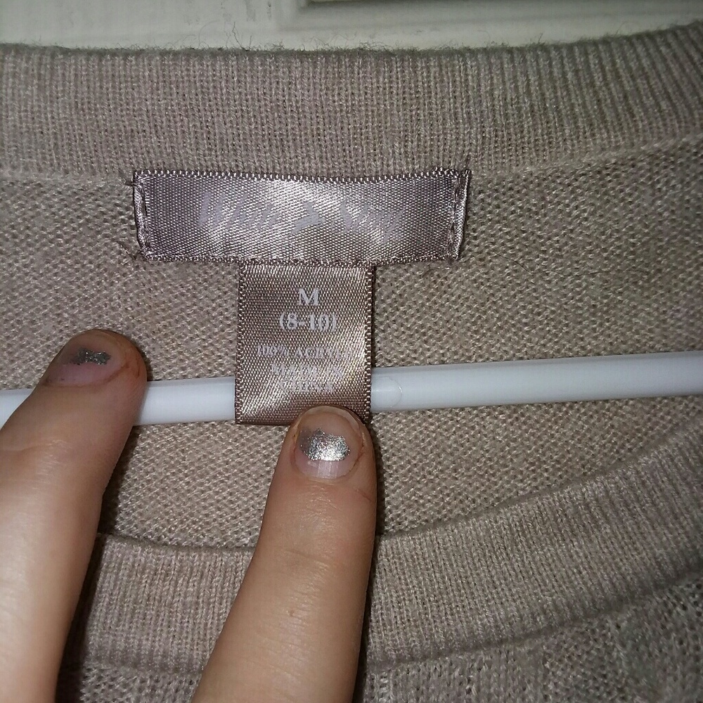 Neutral sweater