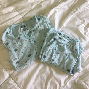 Sheep & Cloud Blue Pajama Set
