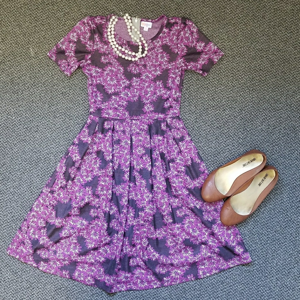 Lularoe Floral Amelia S