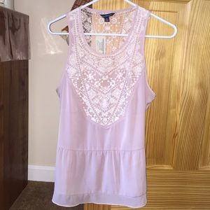 American Eagle lace tank top