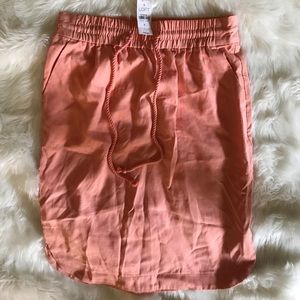 New LOFT Skirt  w/Drawstring Adjustable Waist NWT