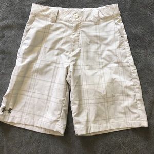 Boys Under Armor shorts.