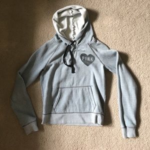 Pink Hoodie Sweatshirt Size Small