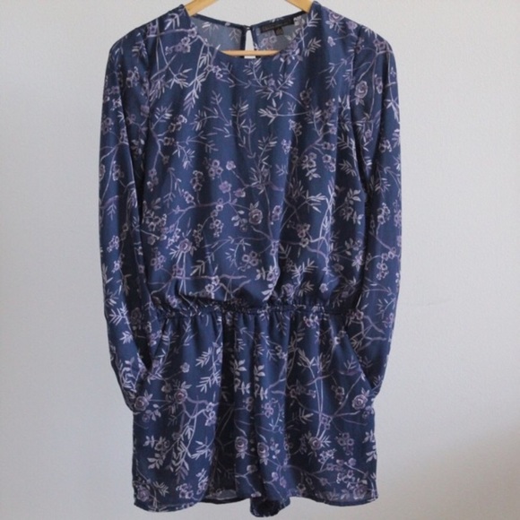 Rare! Urban Outfitters Ecote Open Back Romper - Picture 2 of 3