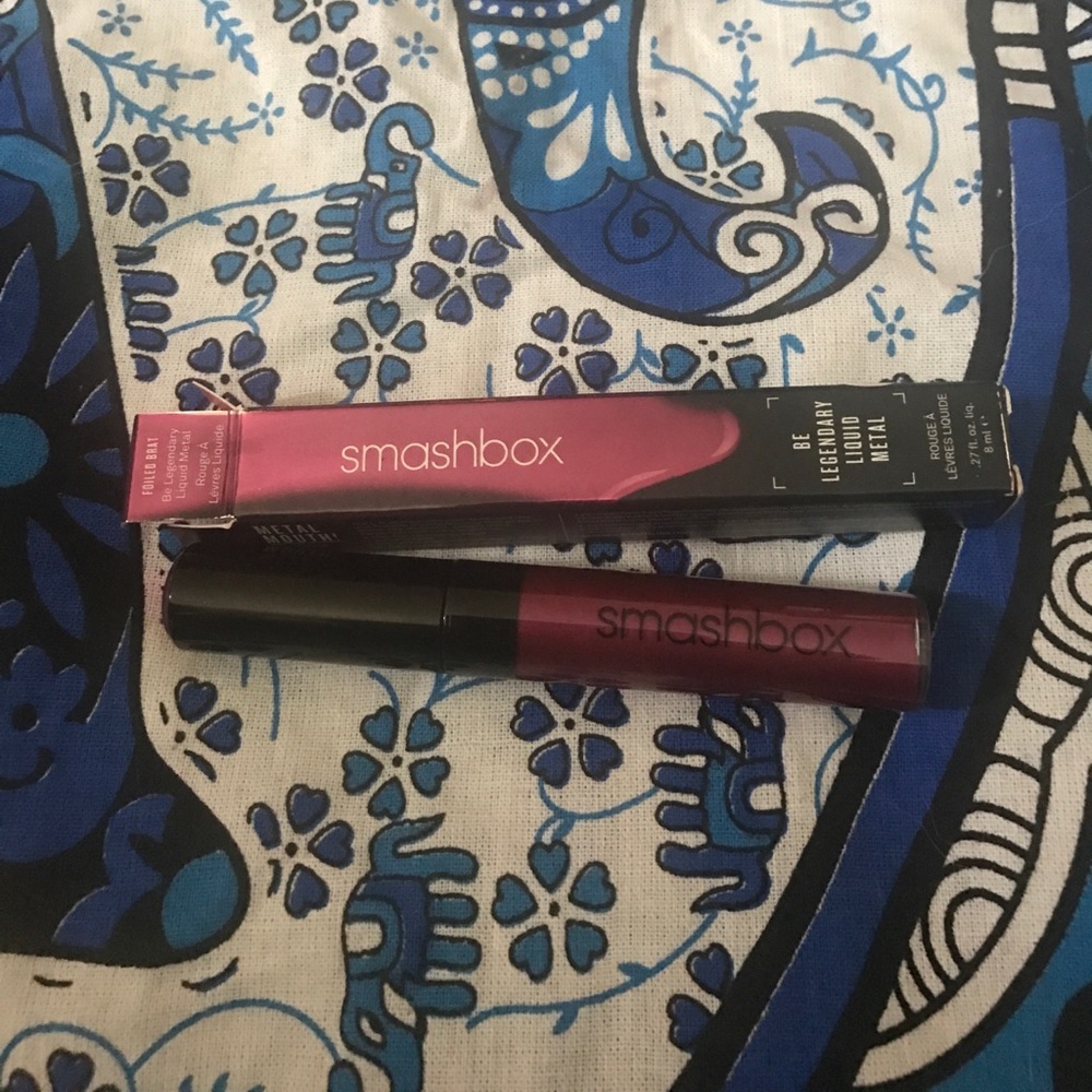 BNIB Smashbox Liquid Metal Lip: Foiled Brat