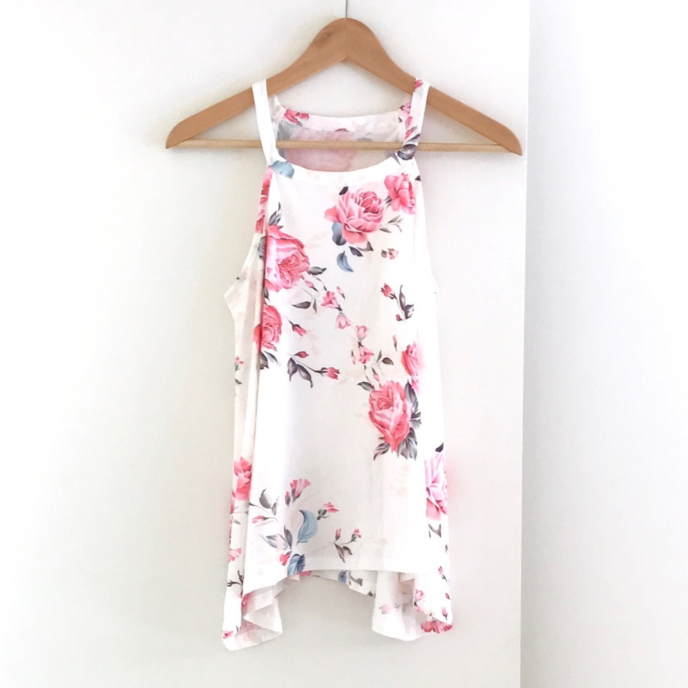 ✨Host Pick 8.9✨ Floral Tank Top