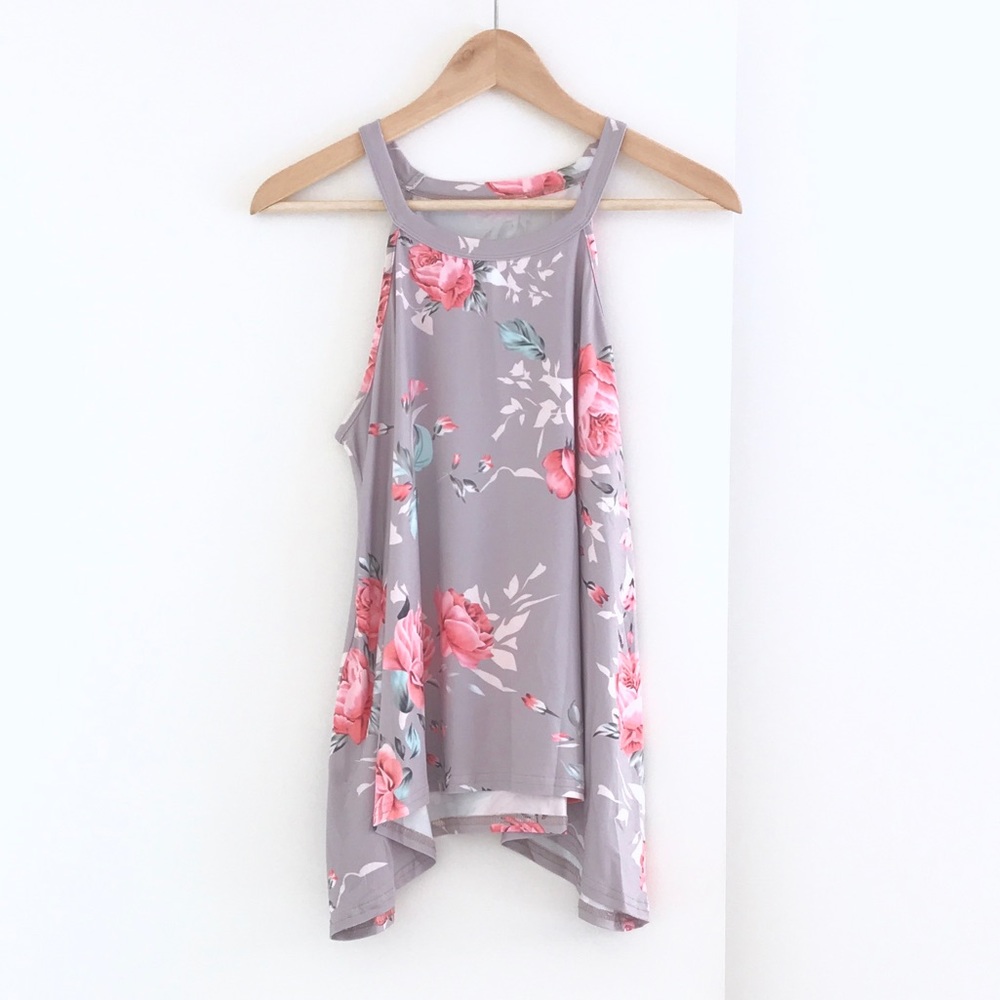 ✨Host Pick 8.9✨ Floral Tank Top - Picture 4 of 4
