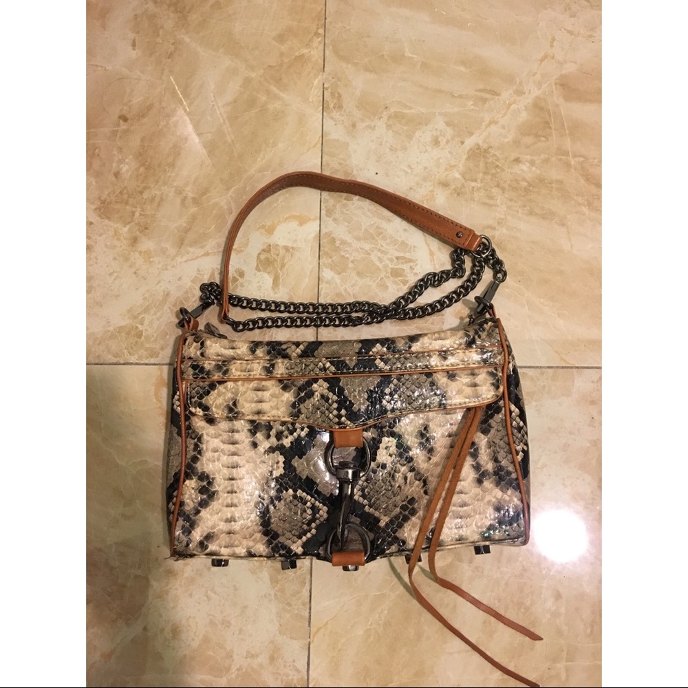 Rebecca Minkoff Snake Mac Crossbody