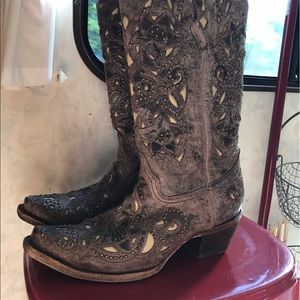 BRAND NEW worn ONCE Corral Boots!!