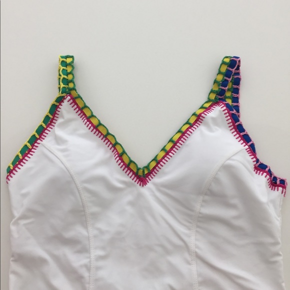 Multi Colored Trim Bikini - Picture 3 of 6