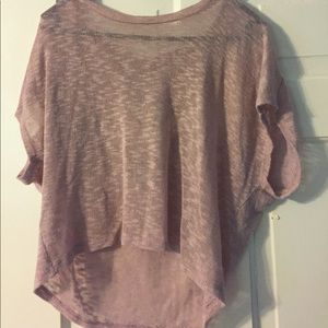 Sheer, light, knit shirt