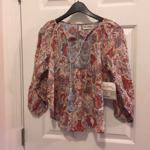NWT Size 14 Jak&Peppar Boho Tunic Top