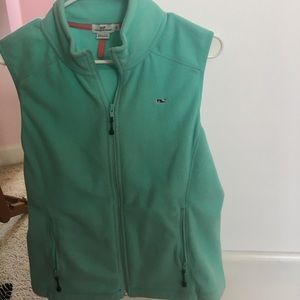 Pool blue vineyard vines vest