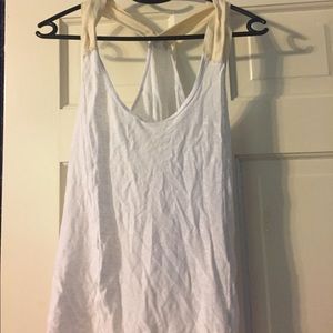 Zara white tank