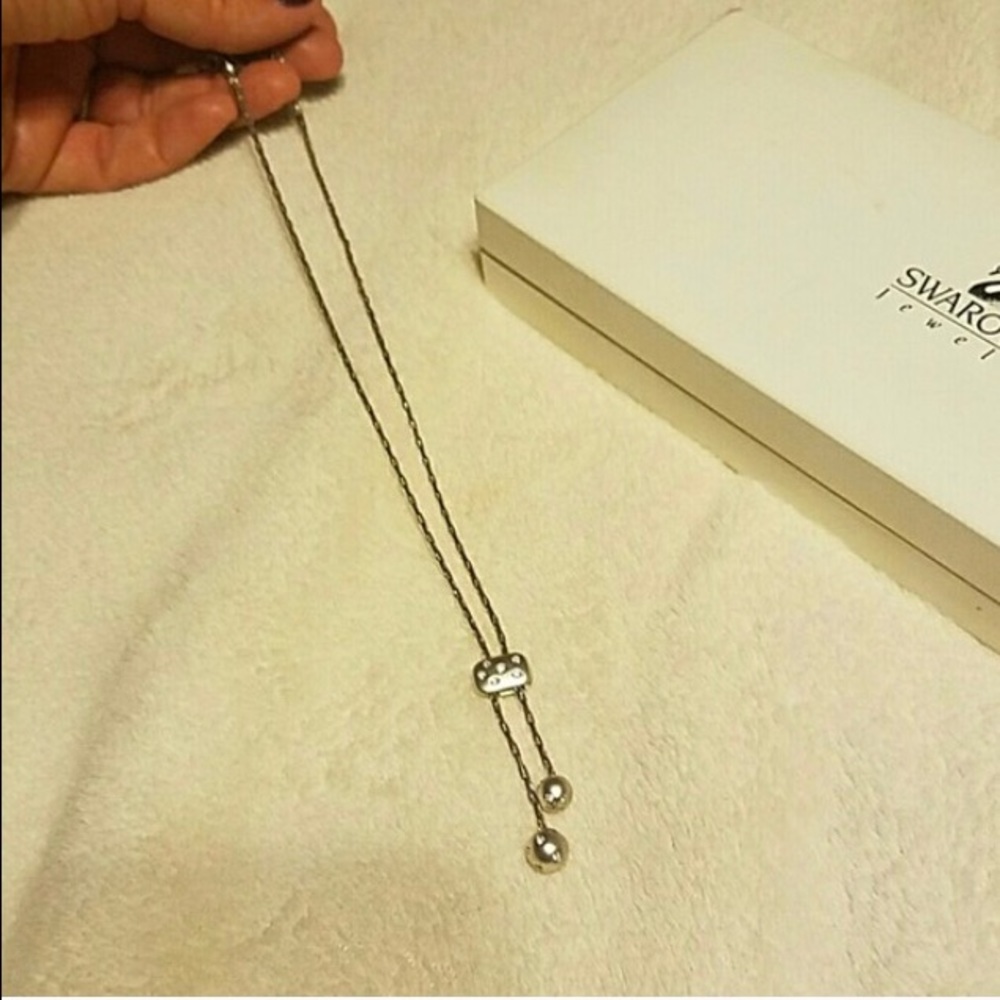 Swarovski Silver and Crystal Necklace