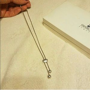 Swarovski Silver and Crystal Necklace