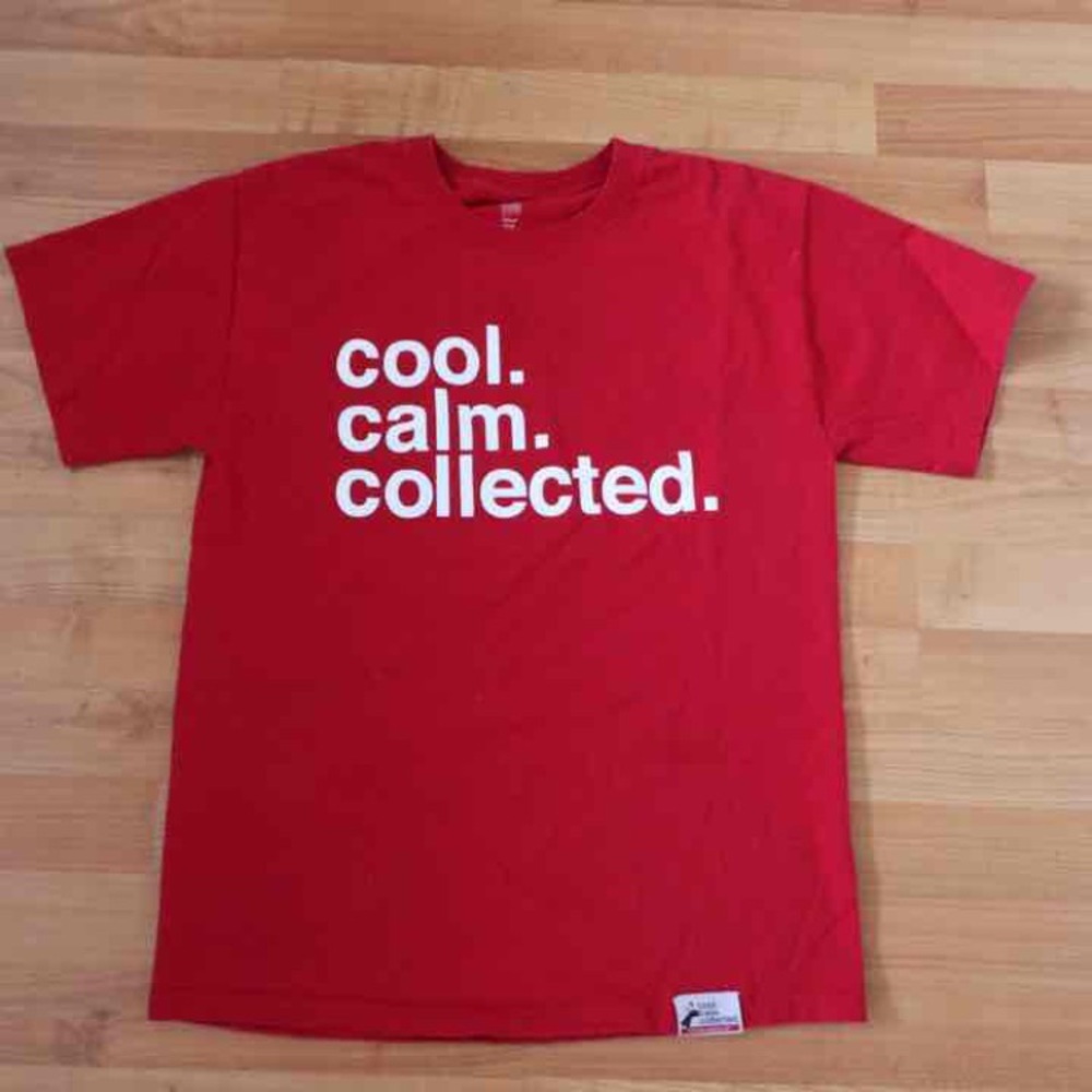 COOL CALM COLLECTED TSHIRT SZ MEDIUM