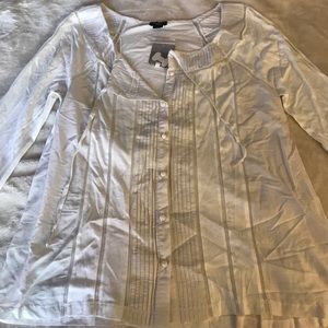 White Deletta shirt