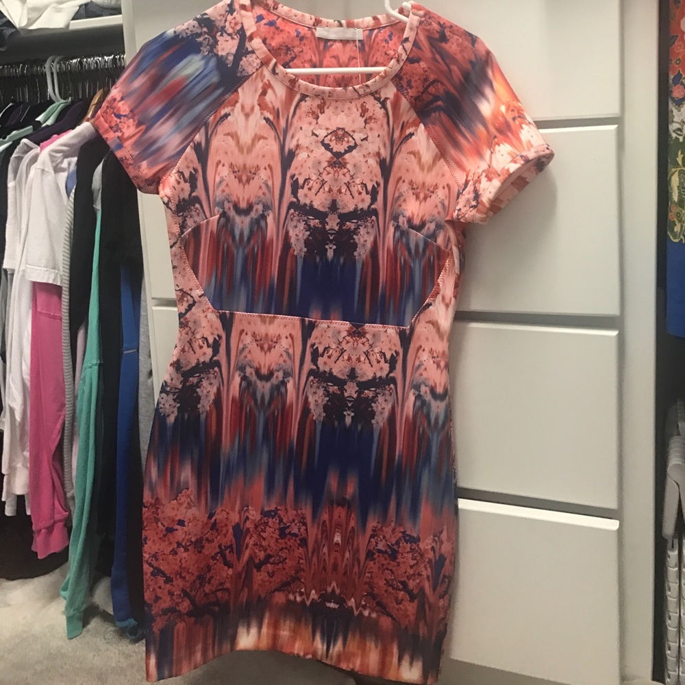 Zara neoprene dress