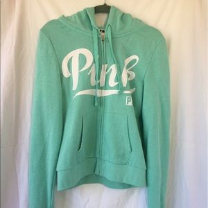 PINK teal sweatshirt!