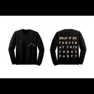 Kanye West "Vogue Party" Large Long Sleeve