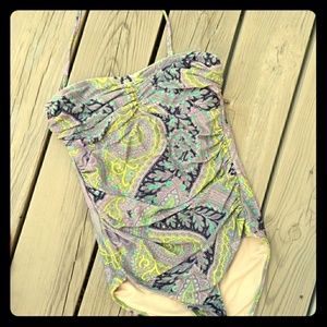 One-piece JCrew swimsuit