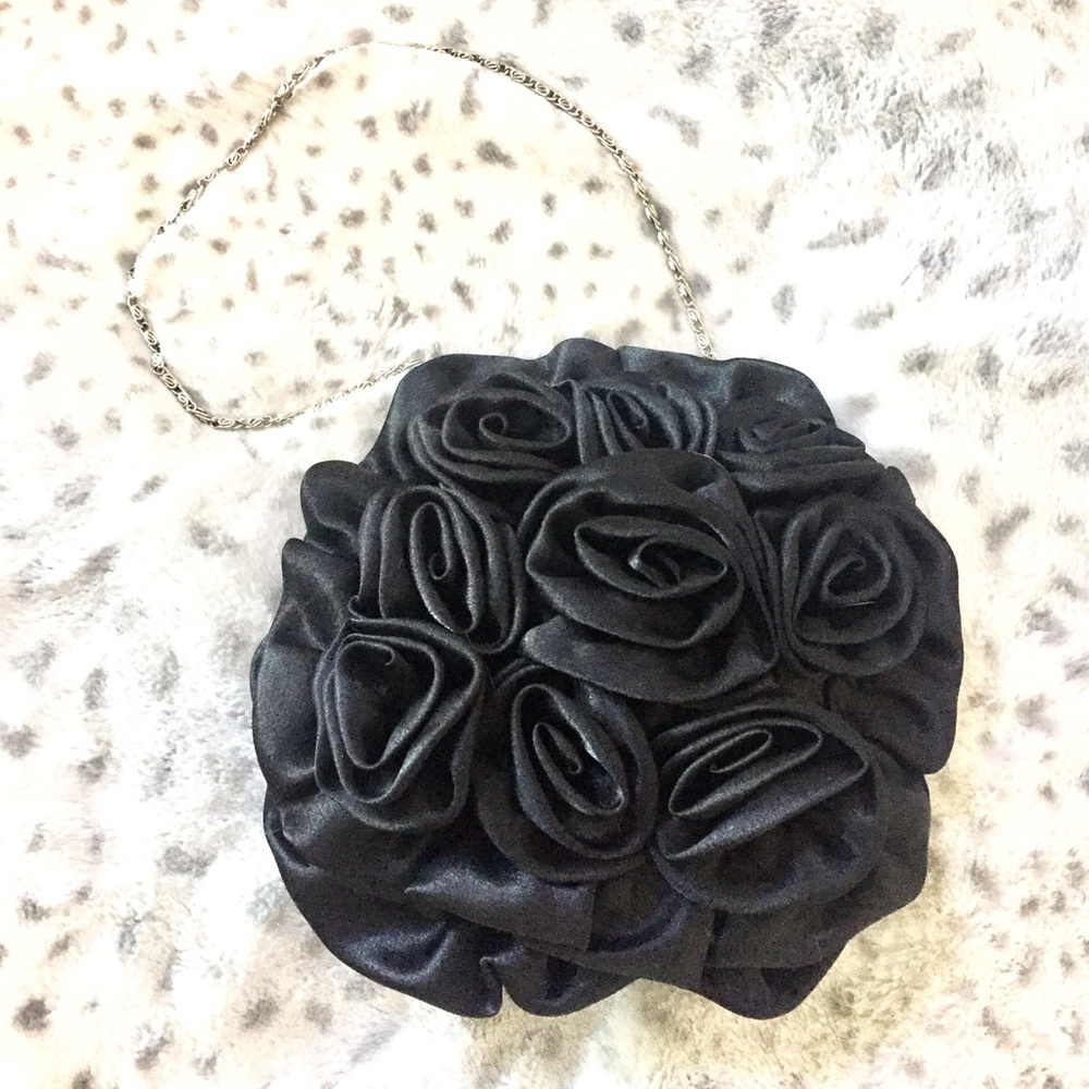 Rosebud evening bag
