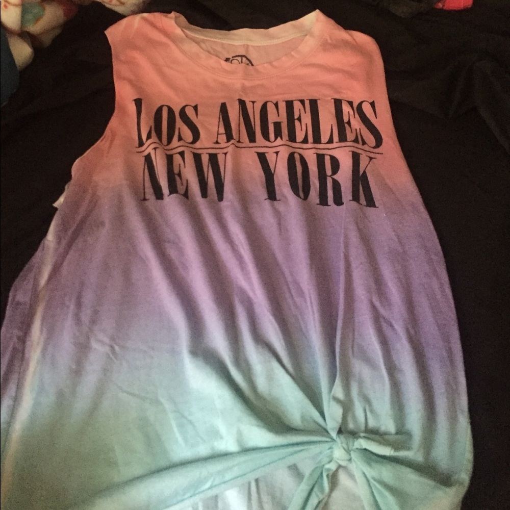 Tye dyed tank top