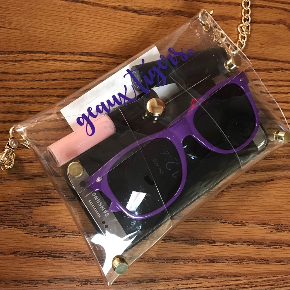 Clear purse stadium bag LSU Tigers - Picture 3 of 7