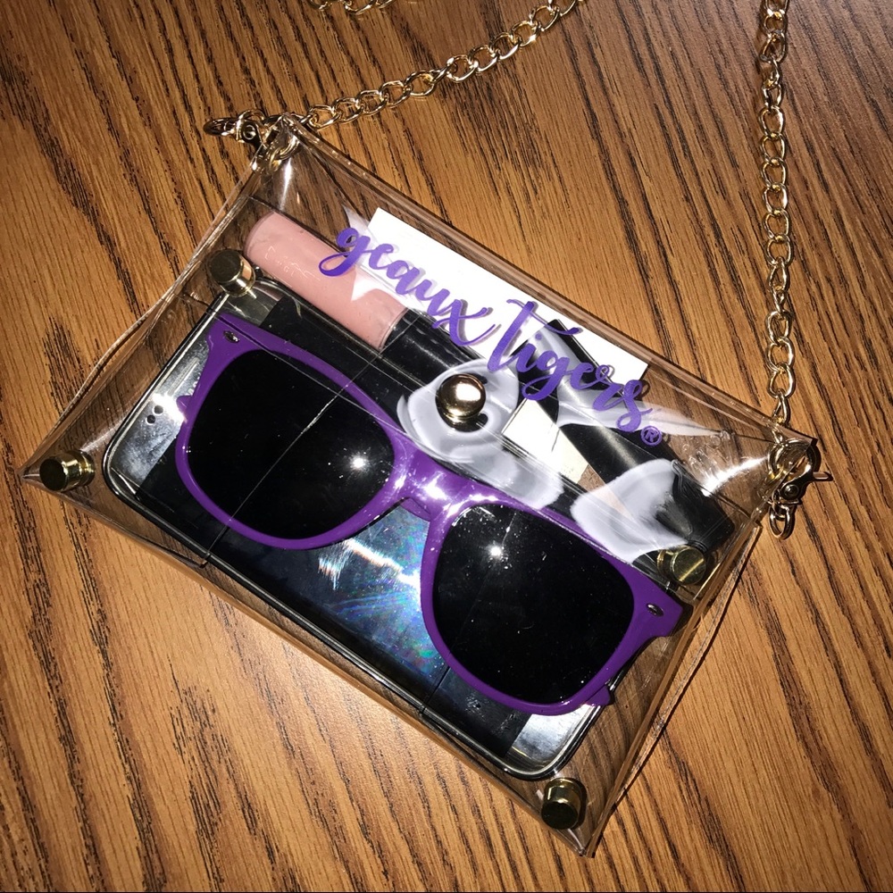 Clear purse stadium bag LSU Tigers - Picture 5 of 7