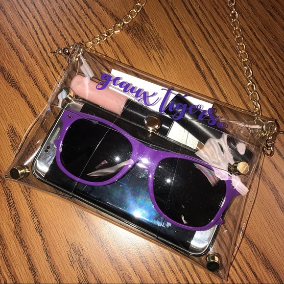 Clear purse stadium bag LSU Tigers - Picture 6 of 7