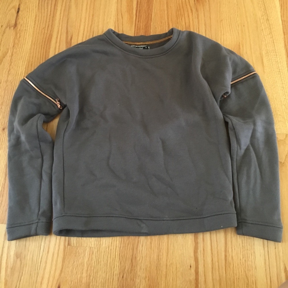 Lime & Vine cropped sweatshirt