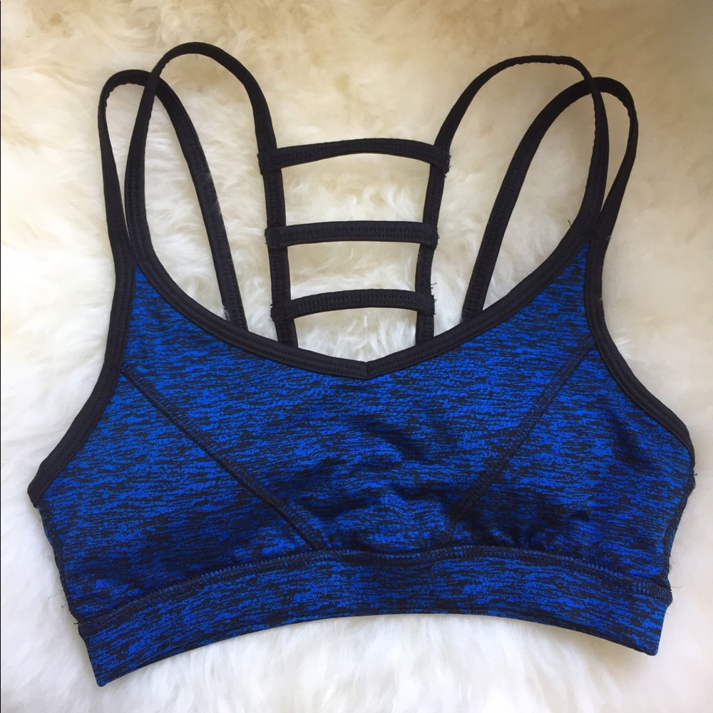 Cute Blue and Black Bralettes / Sports Bra