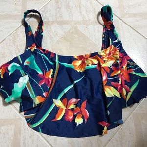 ROXY BIKINI TOP WOMENS SIZE L