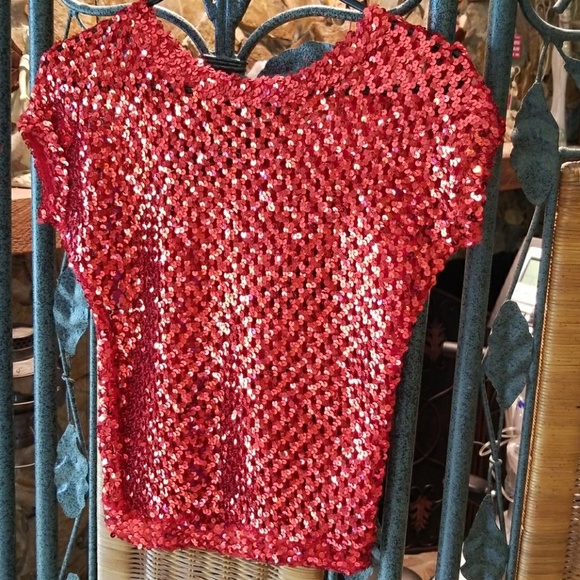 Sequin Top - Picture 2 of 7