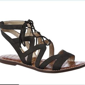 Sam Edelman Gemma Gladiator sandals NWOB Black