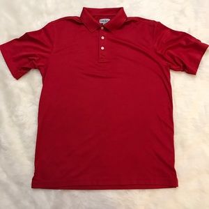 Walter Hagen red golf polo shirt