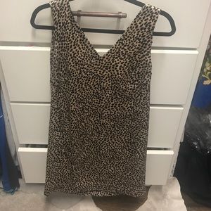 Ann Taylor cheetah dress