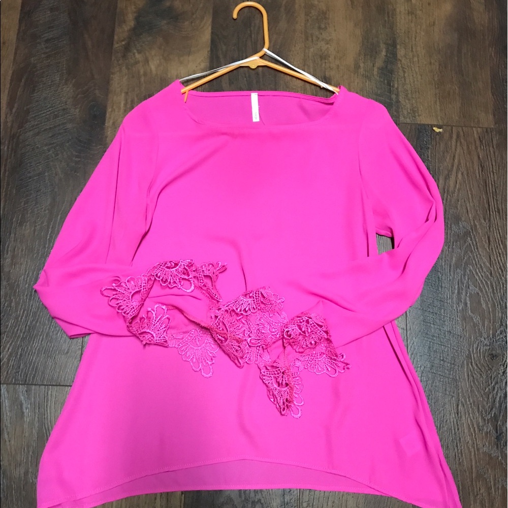 Pink top