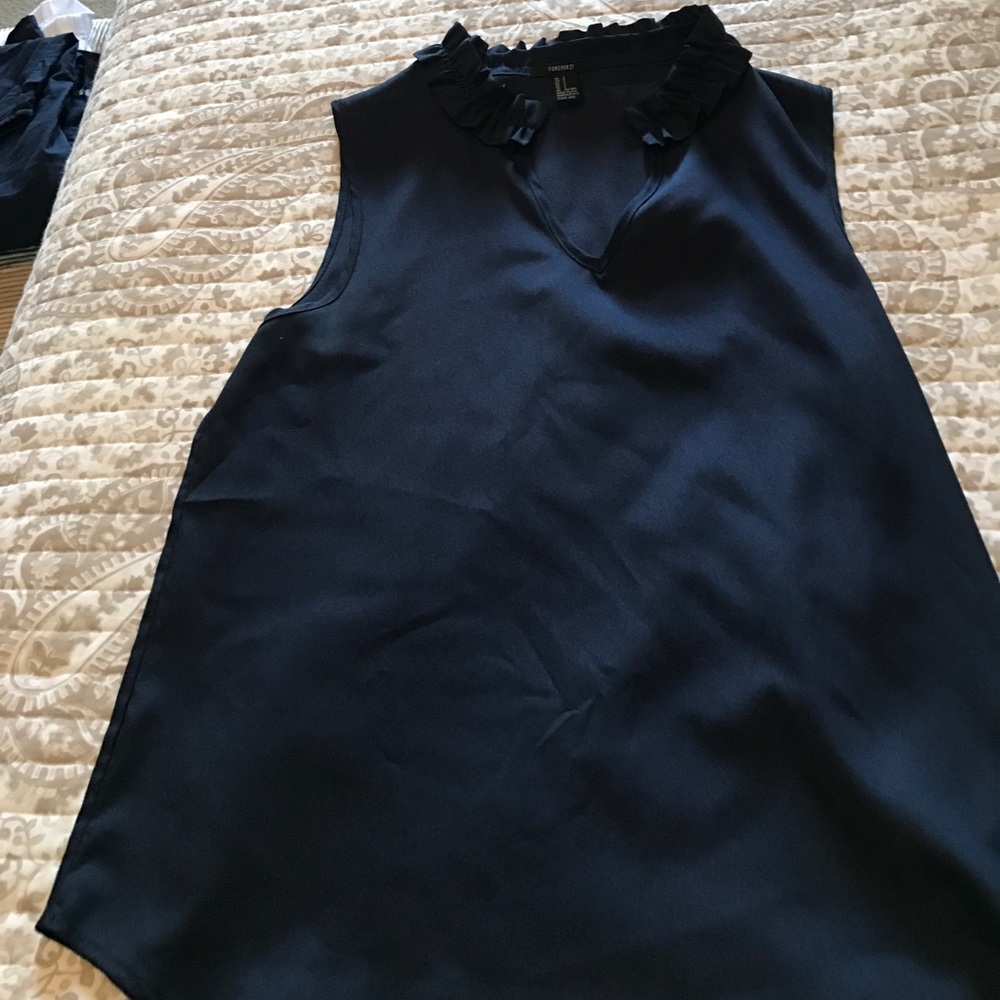Forever 21 blouse sheer