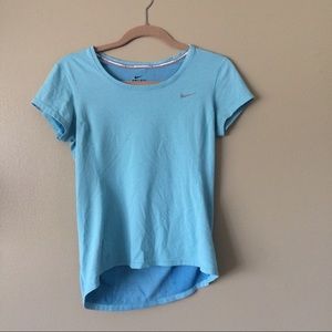 MOVING SALE Nike Dri-Fit polka dot blue top