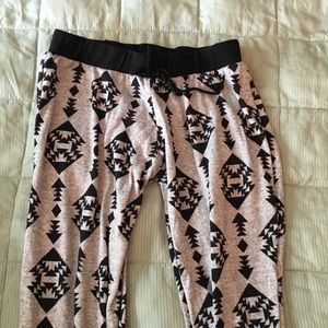 Aztec jogger pants