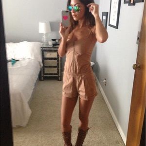 Khaki Romper