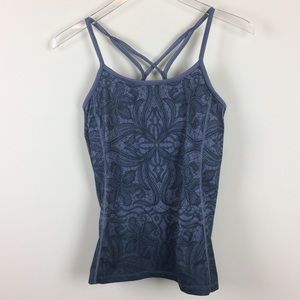 ATHLETA Harmonious Tank Style 581305 Ombre Gray