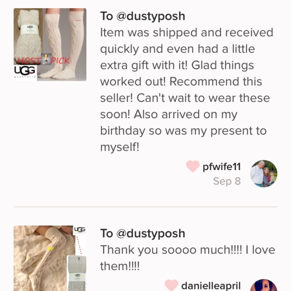 UGG Cable Knit Over The Knee Socks Thigh High Boot - Picture 5 of 5