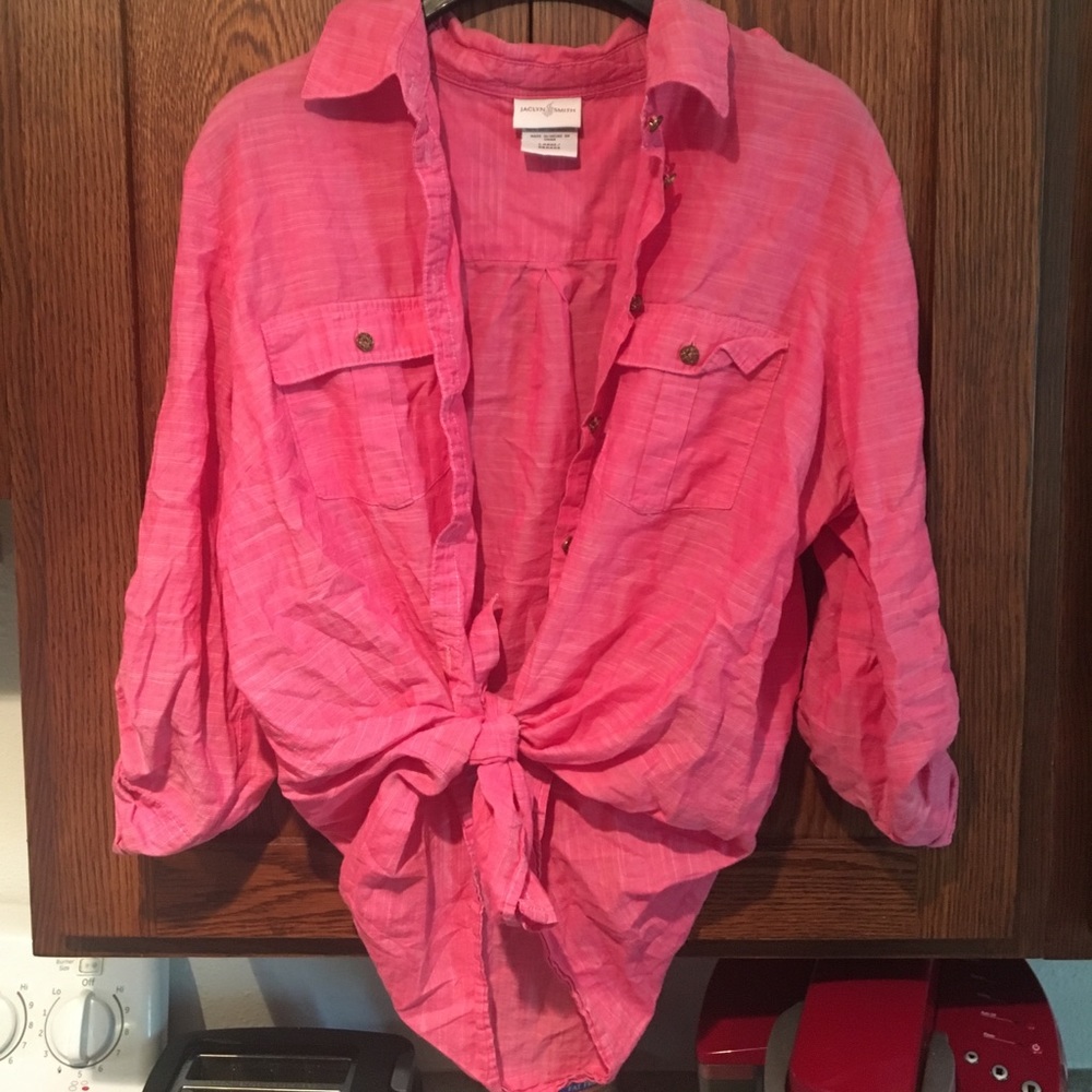 Jaclyn Smith Button Up