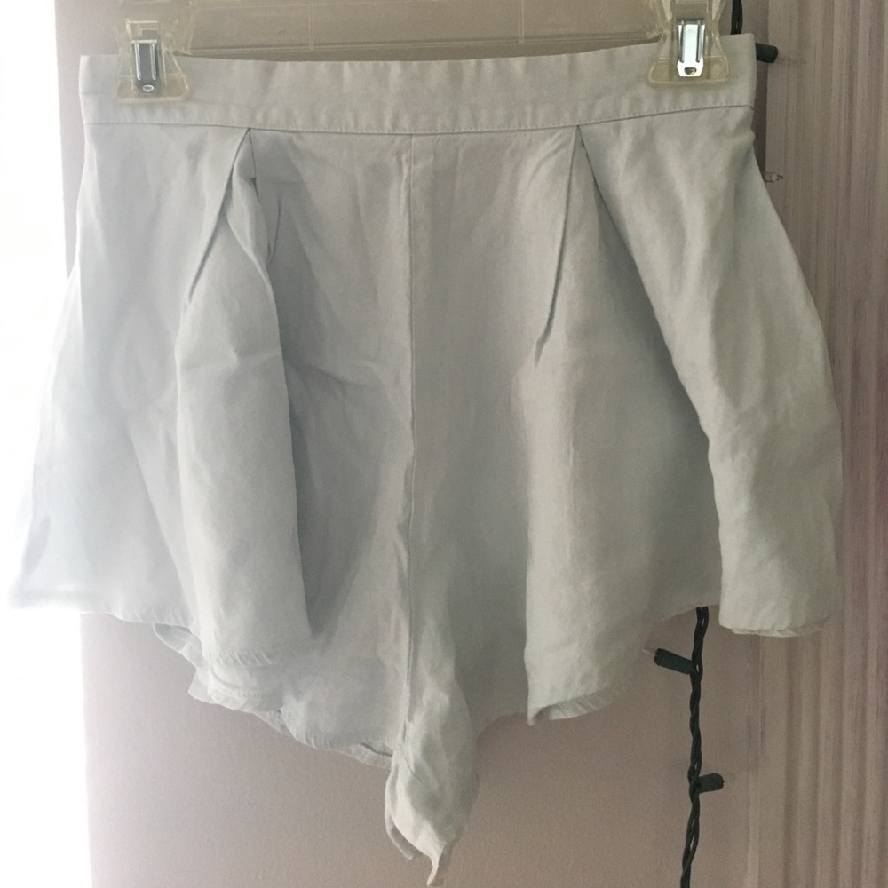 Baby Blue Rumor Boutique Shorts from LF